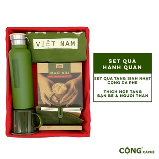 Set quà tặng 2024 Cộng Cà Phê - Set Hành Quân