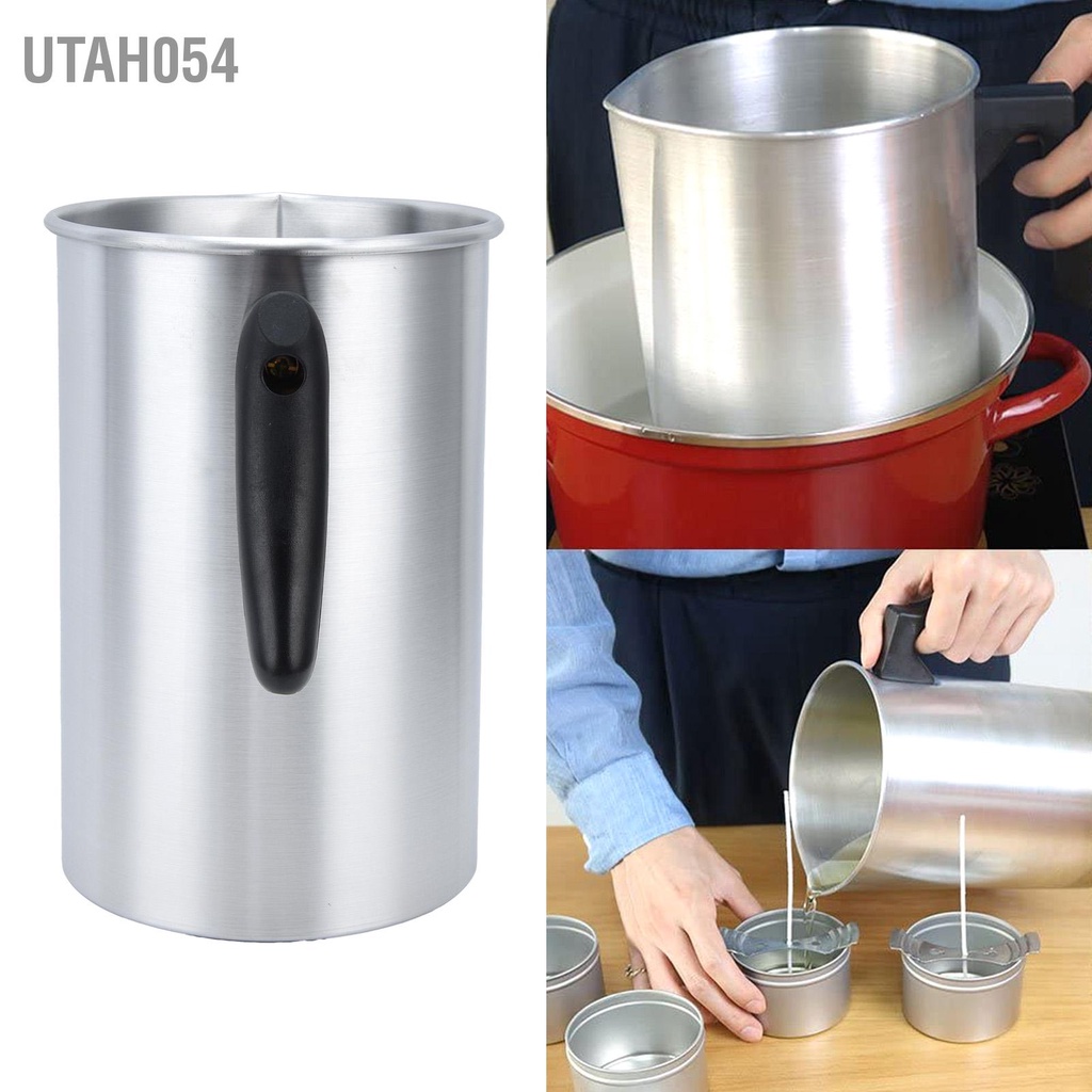 Utah054 Nến Wax Melting Pot 3L Cup Làm Rót Nồi cho Đồ dùng Dao kéo Tự làm tại nhà