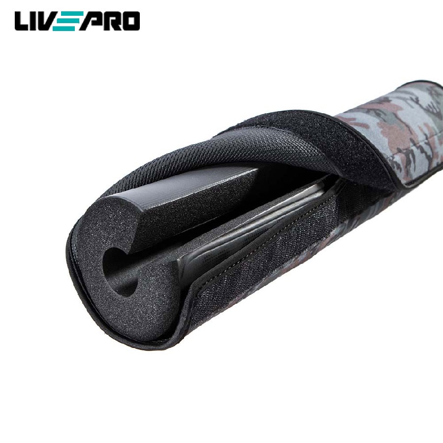 Đệm mút hỗ trợ gánh tạ lót vai squat tập gym thương hiệu LivePro  LP8093 Barbell pad