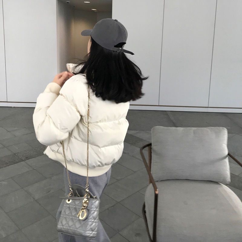 Áo khoác phao MÀU TRẮNG SỮA hàng QC 2022