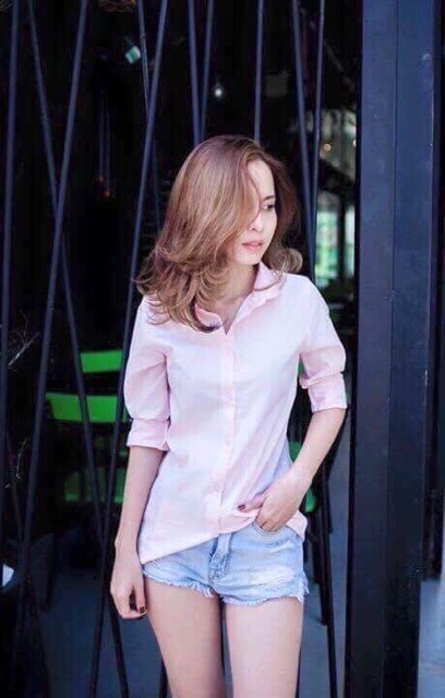 ÁO SƠ MI NỮ DÀI TAY HÀNG VNXK
