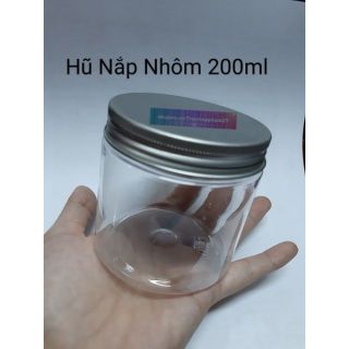 Sỉ 30 Hũ Nhựa Nắp Nhôm 200ml Có Nắp Lót ( ẢNH THẬT )