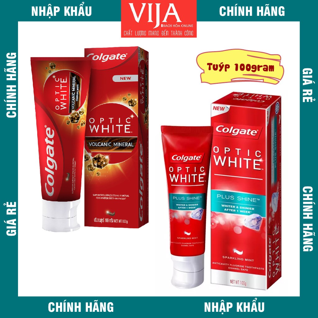 Kem Đánh Răng Colgate Optic White 100G