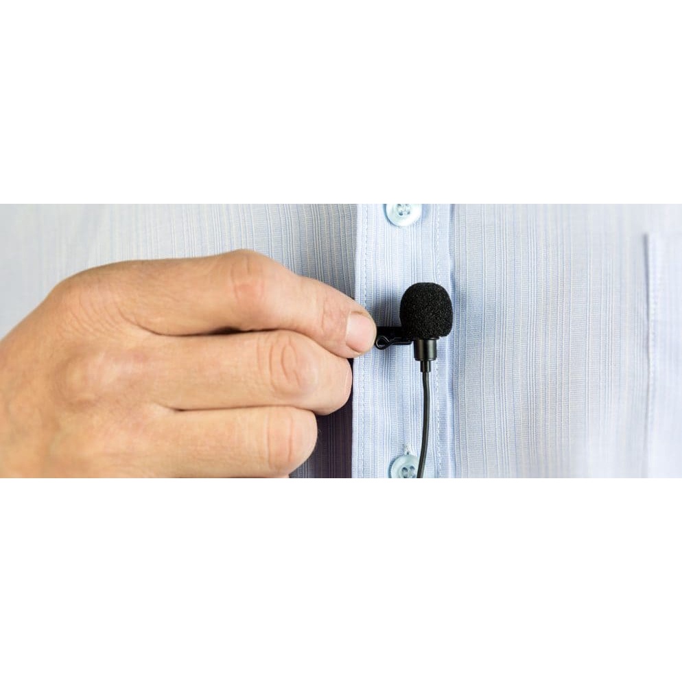 Mic Trợ Giảng Cài Áo Có Dây Cho Máy Trợ Giảng, Máy Tính, Laptop