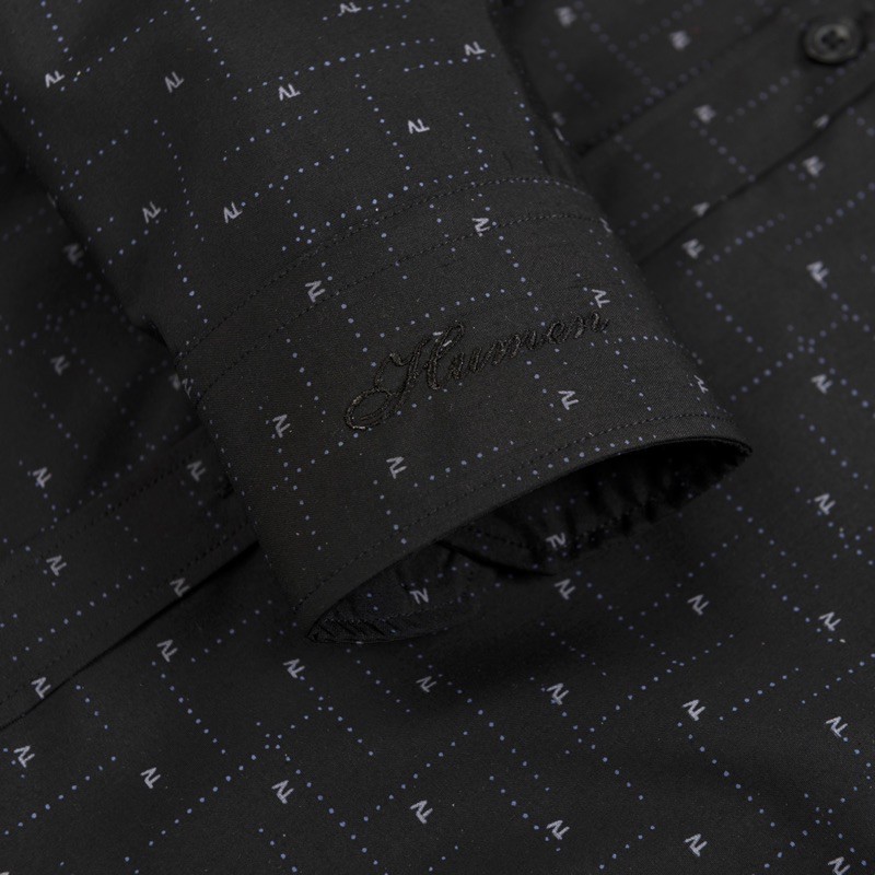 Sơ Mi Nam Công Sở Hoạ Tiết Chấm Nhỏ Lạ Mắt-Sang Trọng-Chất Chống Nhăn-Chống Xù-100% Ảnh Shop Chụp | BigBuy360 - bigbuy360.vn