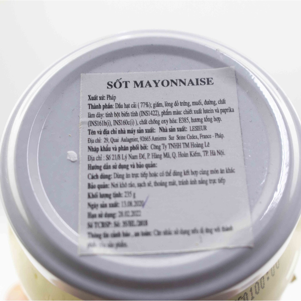 Sốt Mayonnaise Maurel 235g