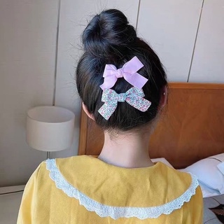 Set 2 Kẹp Tóc Nơ Dễ Thương Cho Bé