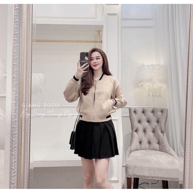 BÁN SỈ ÁO DẠ BOMBER 3 MÀU CHO NỮ | BigBuy360 - bigbuy360.vn