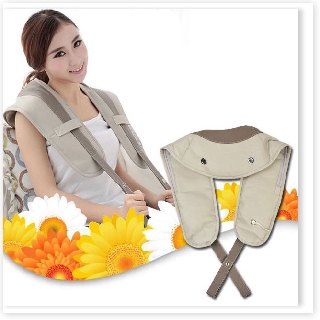 Đai massage đấm lưng, vai, cổ, gáy neck shoulder w-808 cao cấp