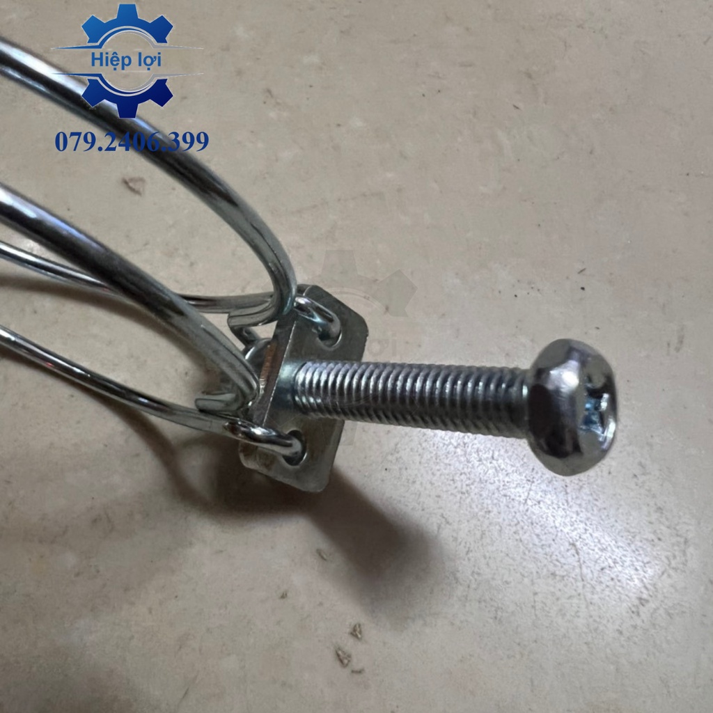 Cổ dê dây - Cổ dê hai dây sắt mạ niken giá rẻ & Quai nhê Clamp đai kẹp xiết ống