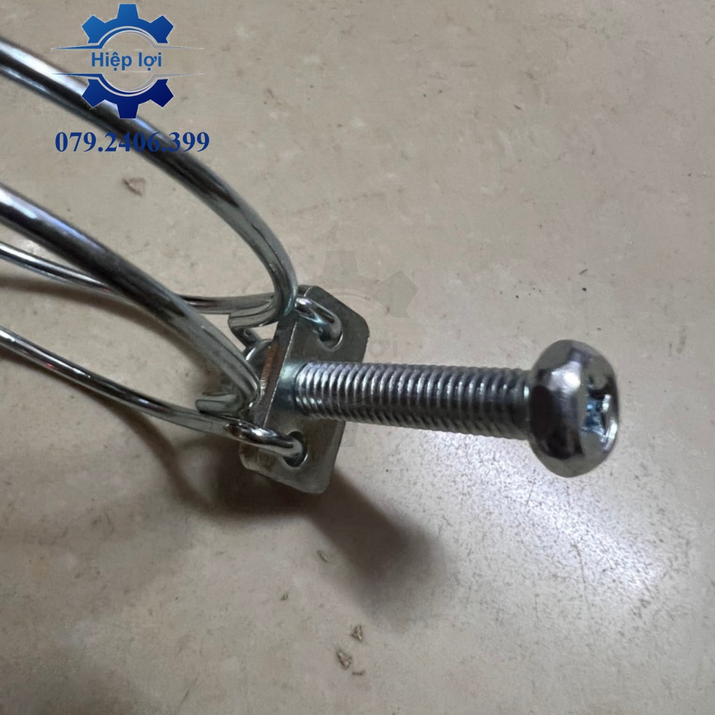 Cổ dê dây - Cổ dê hai dây sắt mạ niken giá rẻ & Quai nhê Clamp đai kẹp