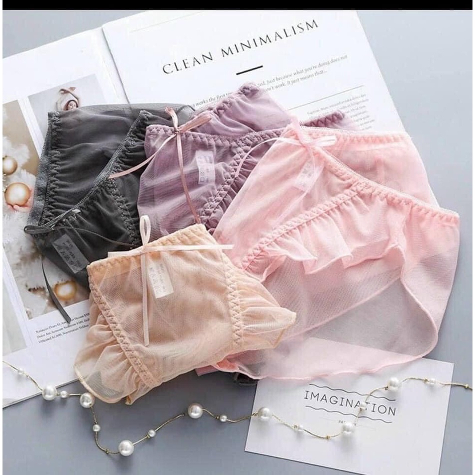 Combo 10 Quần lót ren 0346, cho bạn từ 42 Đến 56kg