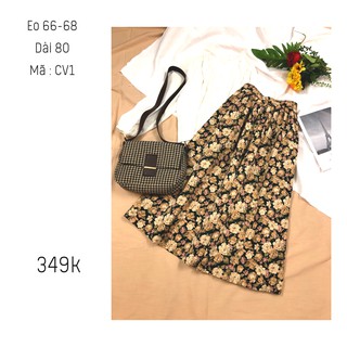 Chân váy vintage xô linen nhật hàn 2hand cv01-cv05