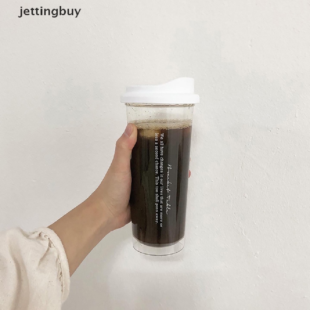 Bình nước nhựa Jetting không BPA chống rò rỉ thiết kế nhỏ gọn dễ thương