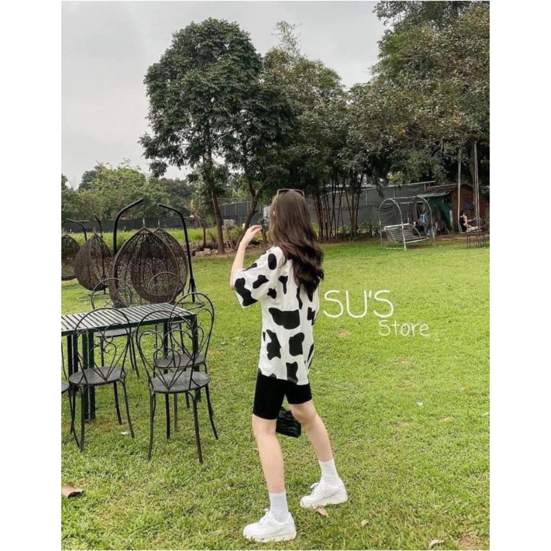 [Mã FAMAYWA2 giảm 10K đơn 50K] (HÌNH THẬT) SET THUN ÁO BÒ QUẦN LENGGING LỬNG | BigBuy360 - bigbuy360.vn