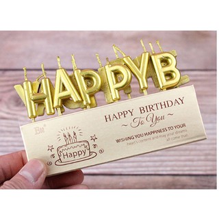 Nến chữ HPBD