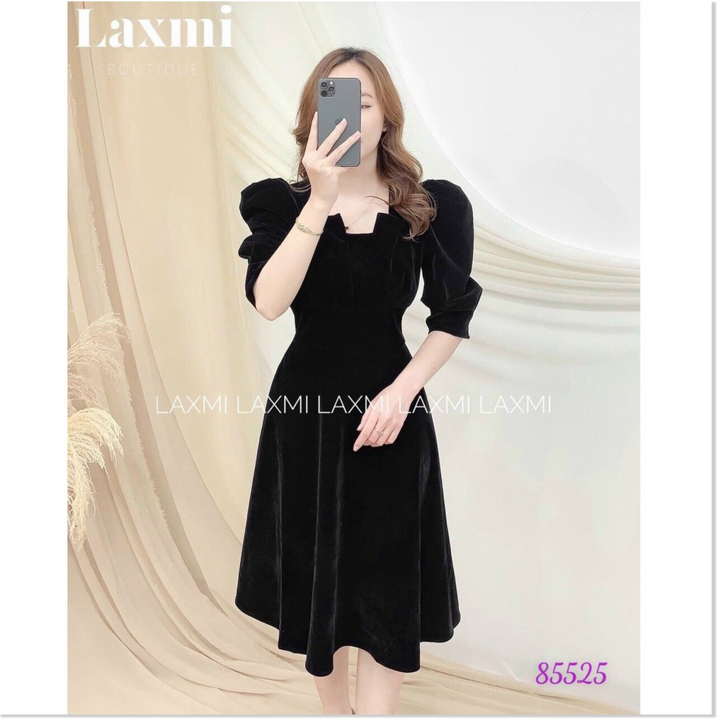 ĐẦM COTTON LẠNH,HỌA TIẾT TRƠN 2 MÀU XINH XẮN NHƯNG KHÔNG KÉM PHẦN SANG TRỌNG LANA FASHION