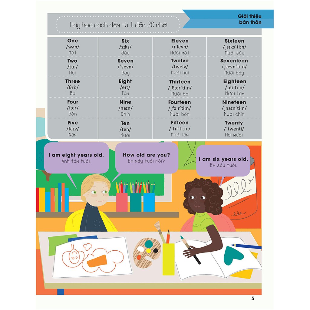 Sách cho bé - Hello English! - Xin chào tiếng Anh!- Tiếng Anh cho người mới học