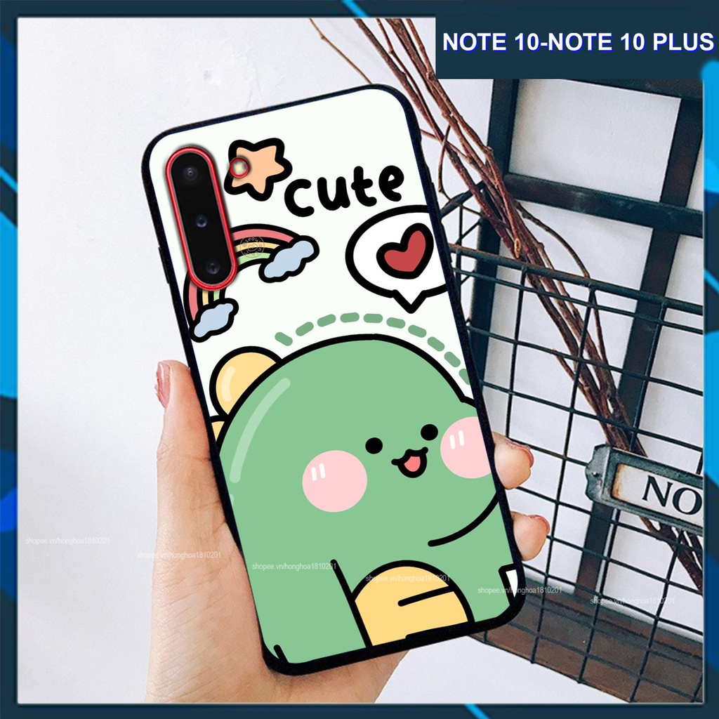 Ốp lưng Samsung Galaxy Note 10 - Note 10 Plus khủng long cực cute