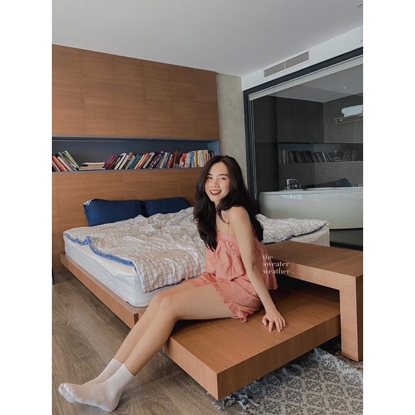 [Mã SKAMCLU7 giảm 10% tối đa 50K đơn 0Đ] Set đồ ngủ hai dây chất mát ( ảnh thật ) | BigBuy360 - bigbuy360.vn