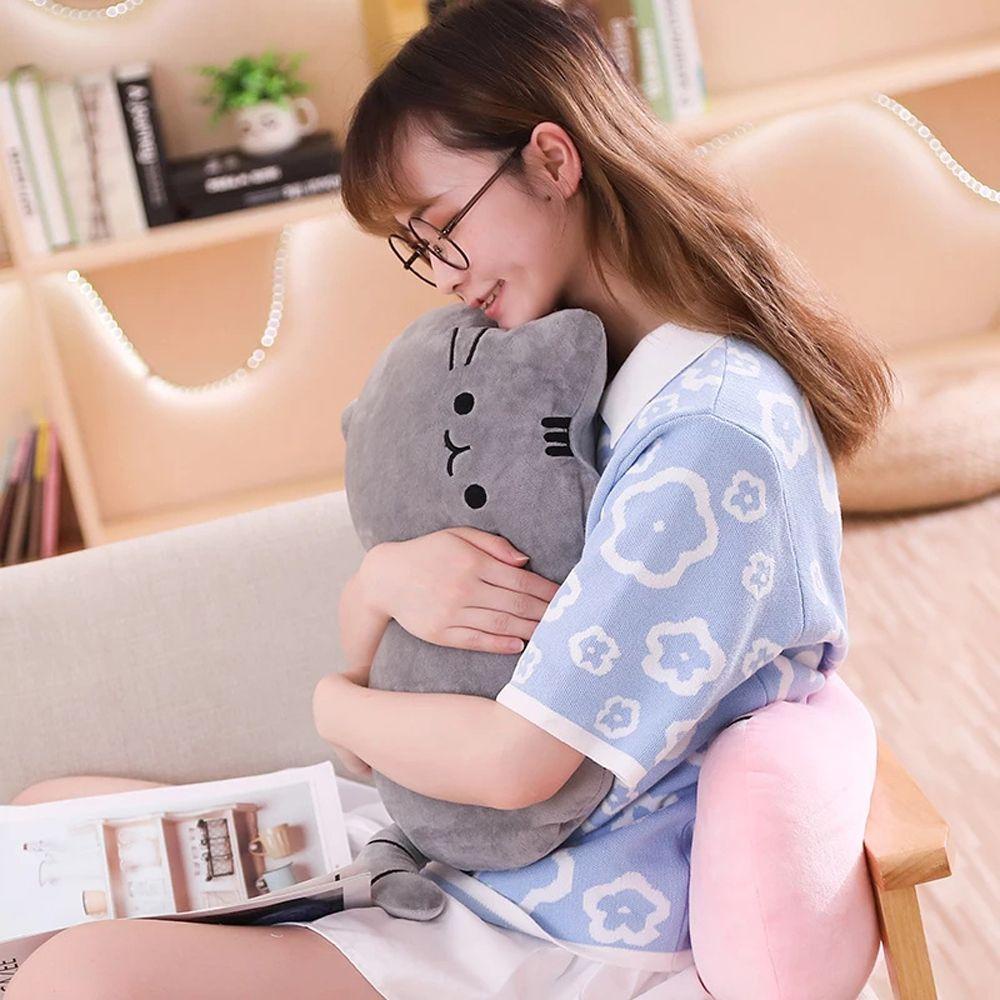 Mèo Nhồi Bông 40 * 30cm Đáng Yêu Cho Bé