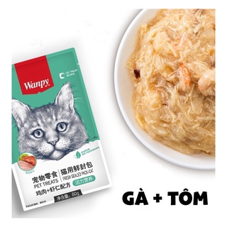 Pate Wanpy cực ngon cho mèo 🌟 80gr