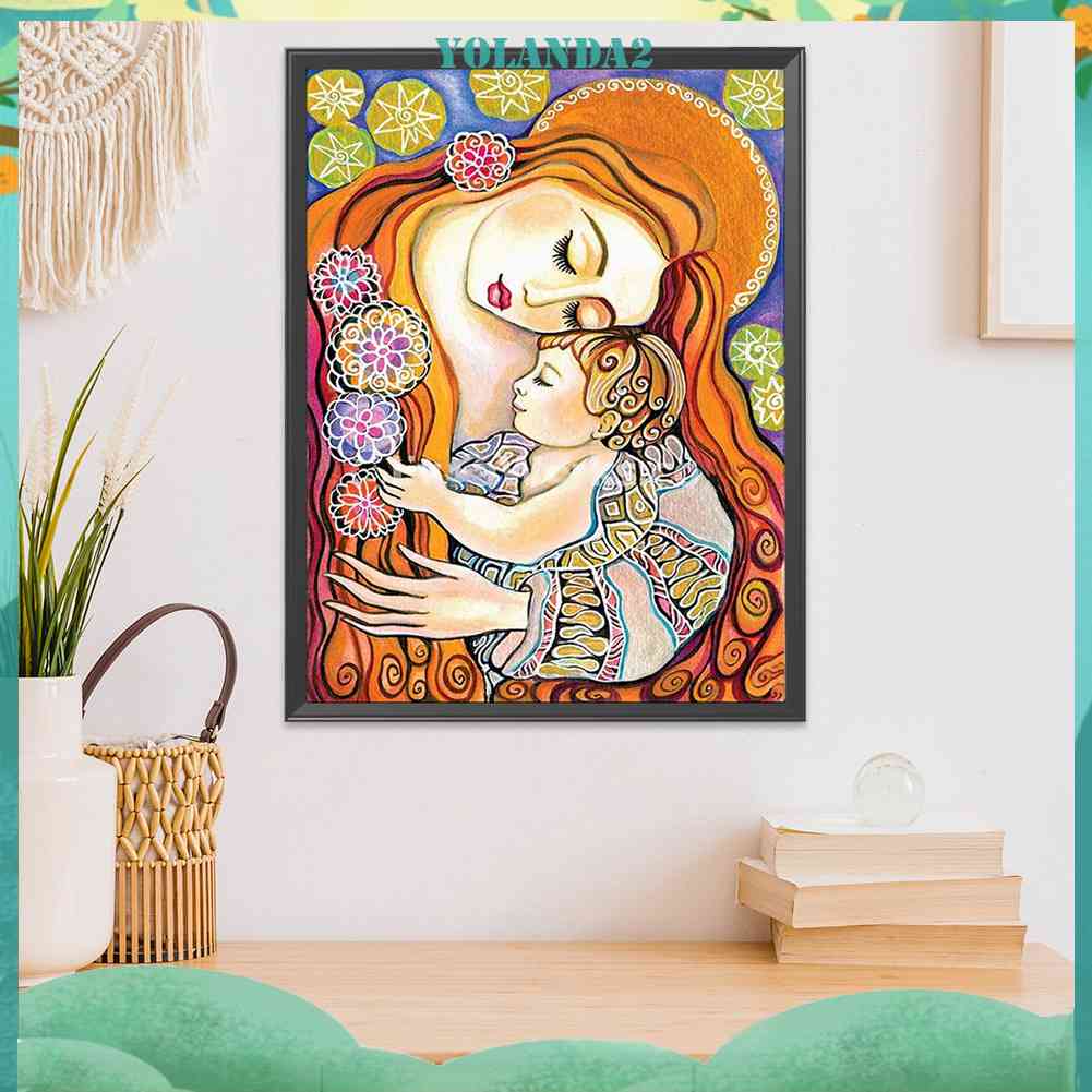 Tranh Thêu Chữ Thập 11CT Họa Tiết Cô Gái