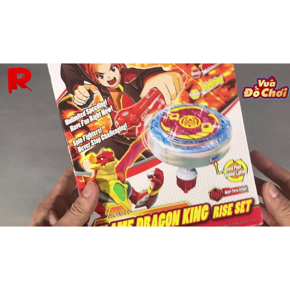 Đồ chơi con quay - Vô Cực - hỏa long vương thần thú siêu đỉnh