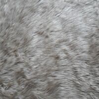 Thảm lông xám chân đen
