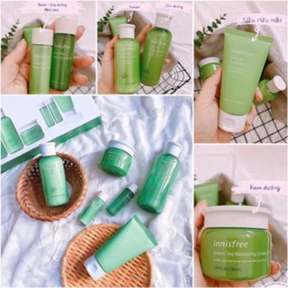 Set dưỡng da trà xanh innisfree 6 món( set full size)