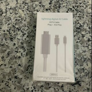 Cáp chuyển đổi HDMI cho iphone 5/6/7/iphone X hộp trắng 7522C
