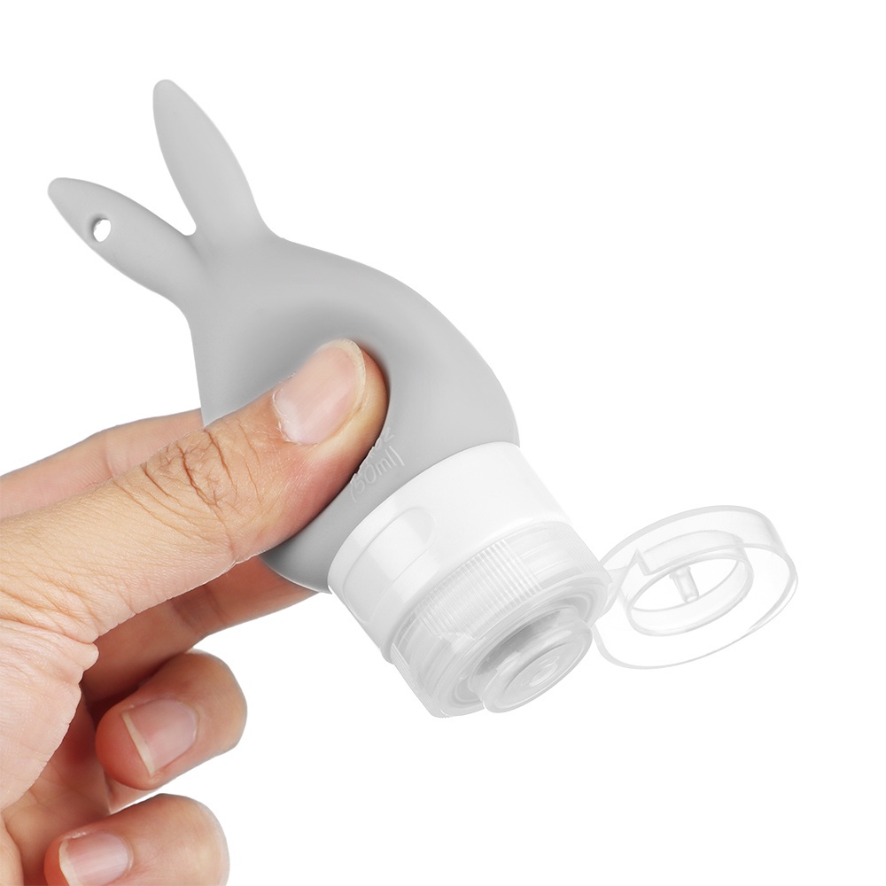[Hàng mới về] Chai chiết mỹ phẩm và sữa tắm mini bằng silicone tiện lợi dùng khi du lịch