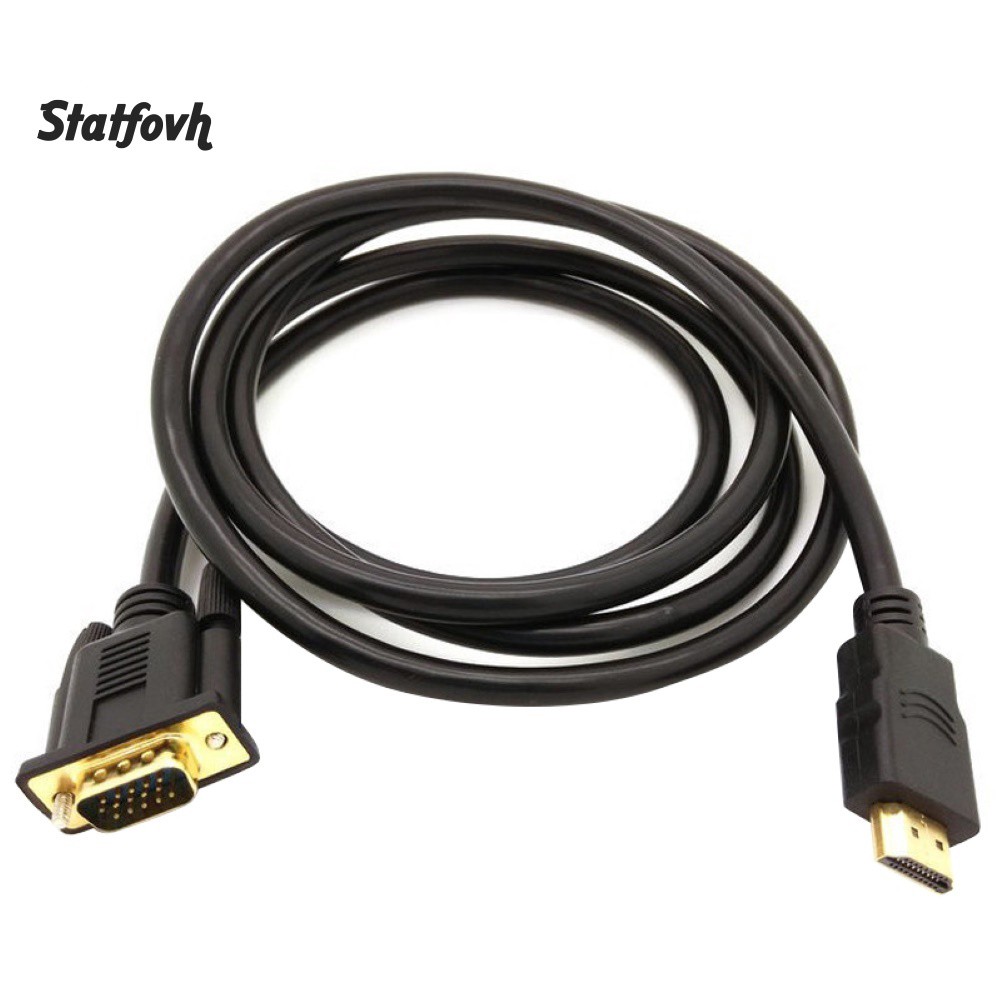 Cáp Chuyển Đổi Hdmi Sang Vga Dài 1.8m Cho Pc Dvd Hdtv