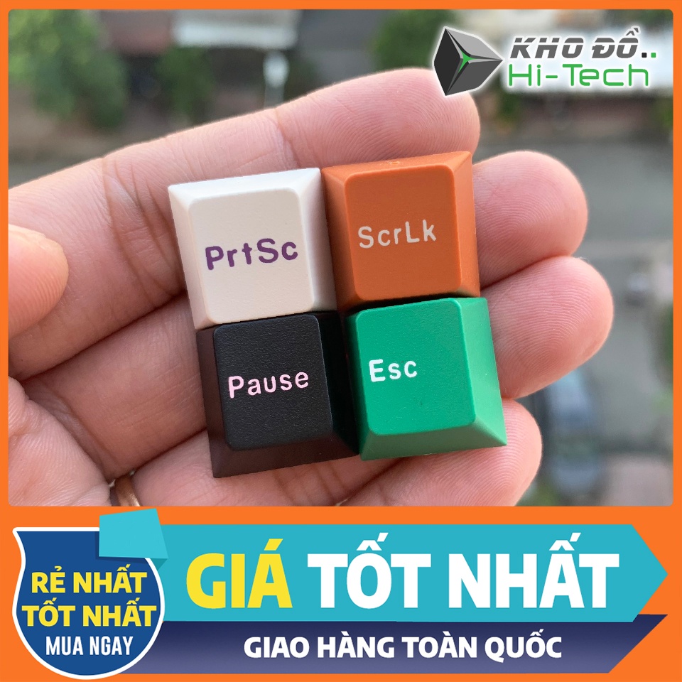 Nút bàn phím cơ keycap JTK Grab 💖 𝘍𝘳𝘦𝘦𝘴𝘩𝘪𝘱 💖 Nhựa ABS in double-shot xịn sò dày cui gõ đầm tay | màu cực đẹp