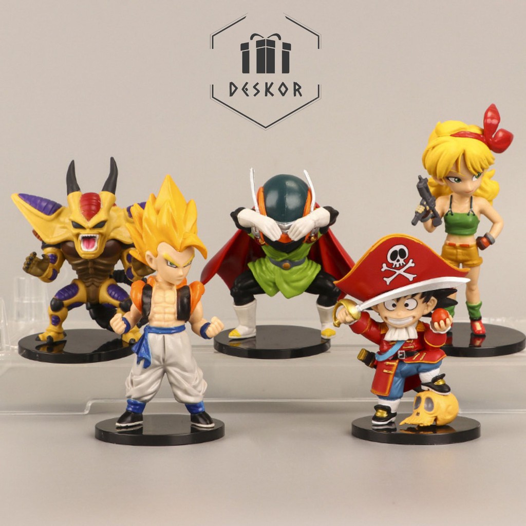 Mô Hình Dragon Ball WCF 🐲 Set 5 Figures Songoku Vegeta 7 Viên Ngọc Rồng – Deskor