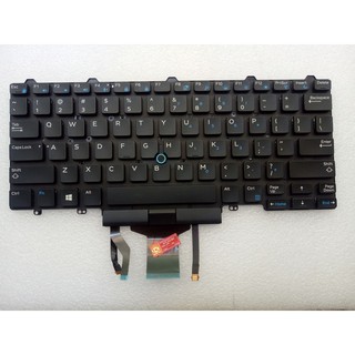 Bàn phím Keyboard laptop US Dell Latitude E5450, E5470, E7450, E7470 có đèn bàn phím