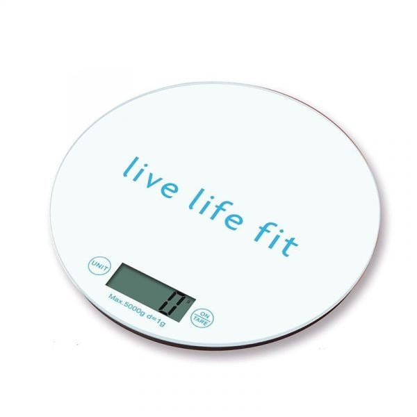 Live Life Fit Digital Food Scale - Cân Tiểu Ly Thủy Tinh Điện Tử Cao Cấp