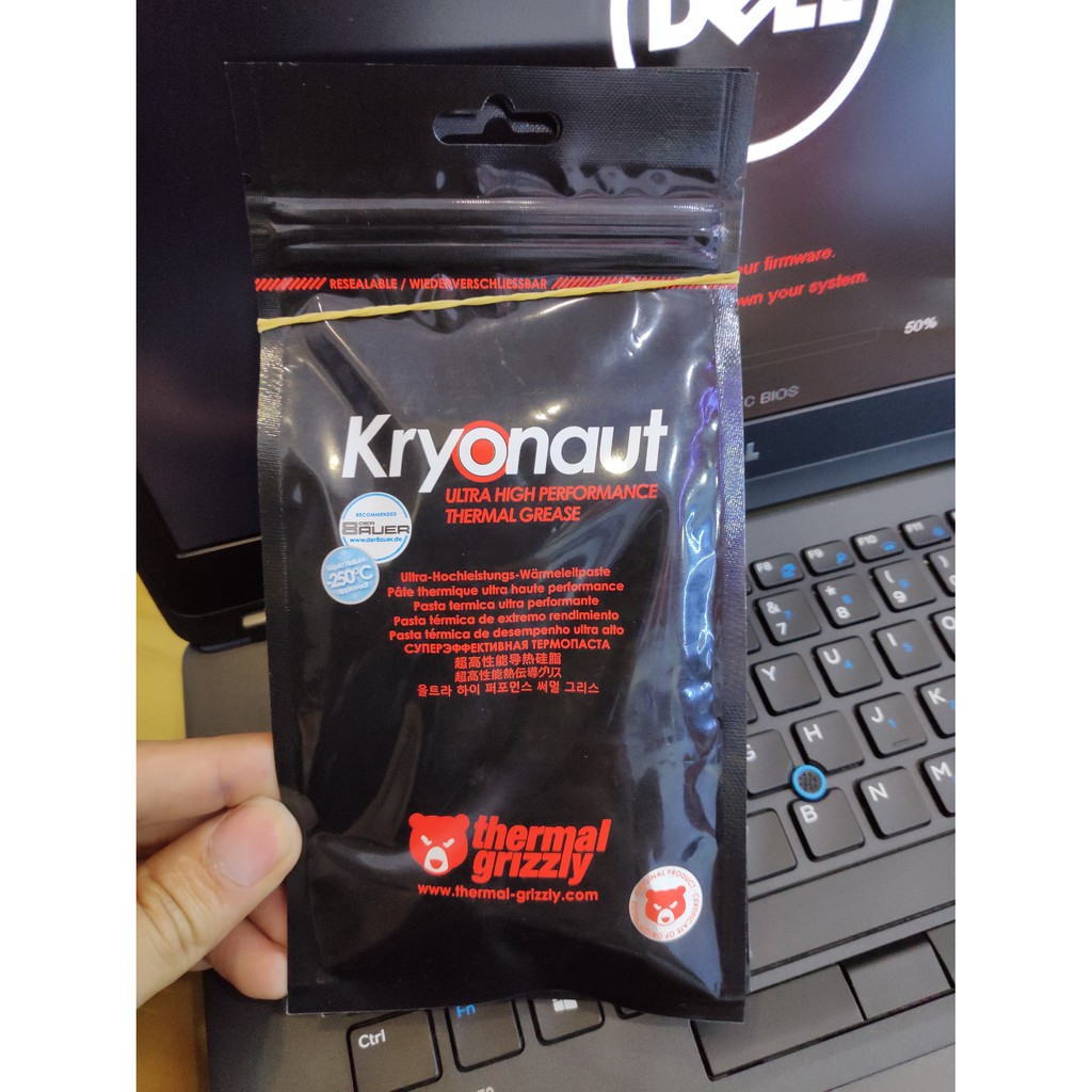 Keo tản nhiệt CPU Gấu Đỏ Thermal Grizzly Kryonaut 1g