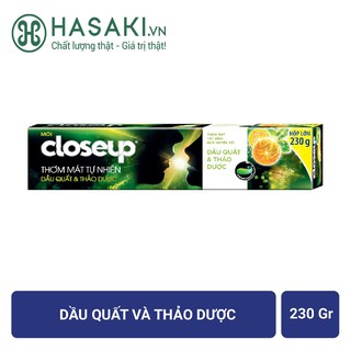 Kem Đánh Răng Closeup Làm Sáng Răng Vị Dừa & Than Hoạt Tính Toothpaste 230g