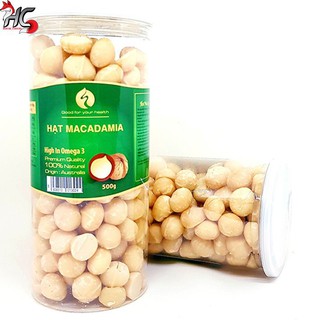 Hạt Macca ÚC đã tách vỏ ( Hộp 500gr)