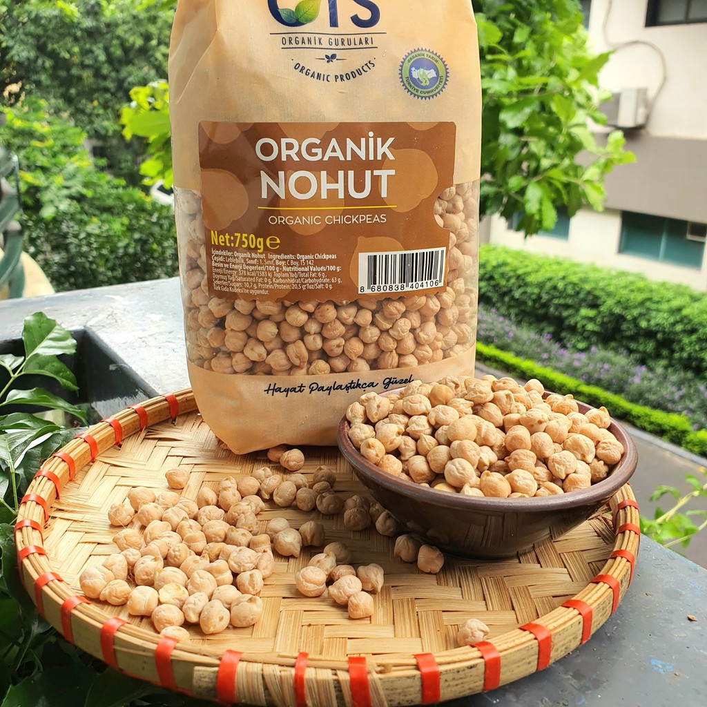 Đậu gà hữu cơ OTS Organik 750g