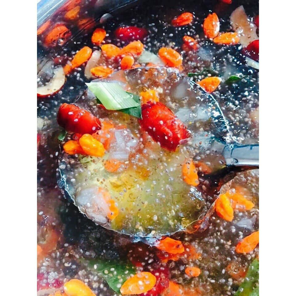 Chè Dưỡng Nhan 14 Vị Set 500G Có Đông Trùng Hạ Thảo