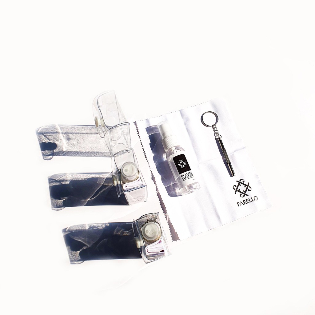Set phụ kiện cho kính mắt thương hiệu FARELLO
