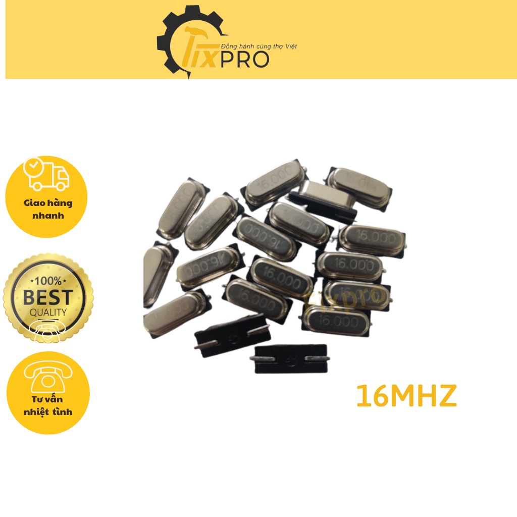 Thạch anh 2 chân 16mhz SMD chất lượng tốt