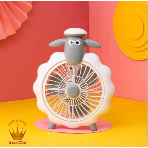 Quạt Để Bàn Mini cắm điện Kiểu Dáng Hoạt Hình Dễ Thương cute SIÊU MÁT