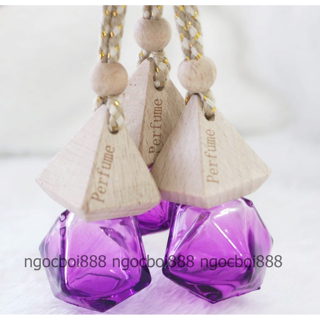 Lọ Treo Đựng Tinh Dầu Nước Hoa Hình Kim Tự Tháp 8mL