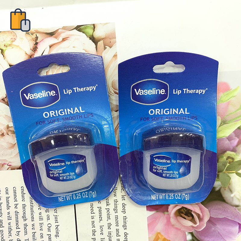 Vaseline (hàng Mới Về) Son Dưỡng Môi Vaseline 7g Không Màu Dưỡng Ẩm Hydrat Hóa