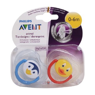 Ty ngậm avent 0-6 tháng/6-18 tháng