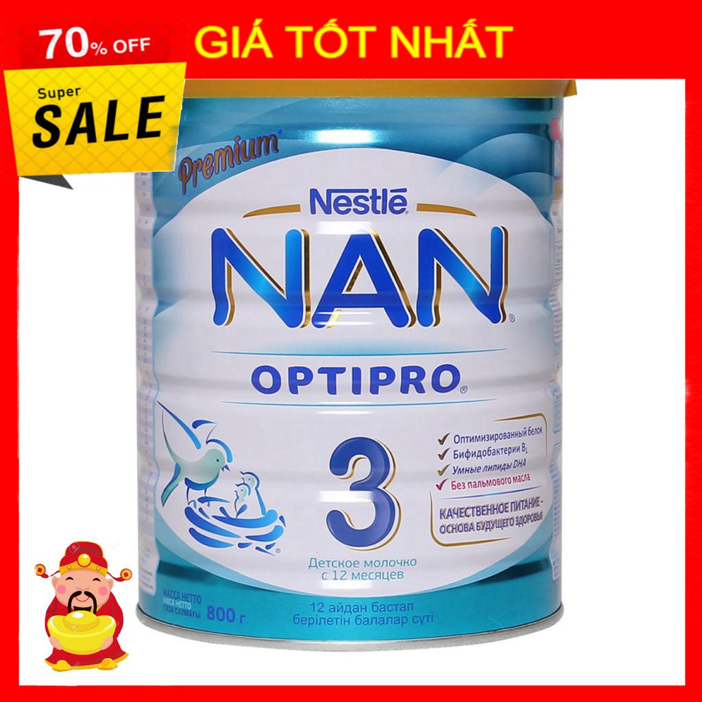 [ GIÁ TỐT NHẤT ]  [Date mới] Sữa Nan Nga số một, 2, 3, 4 (800G) [ HÀNG CHÍNH HÃNG ]