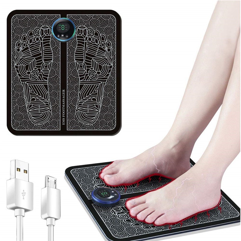 Thảm Massage Chân Thông Minh Kích Thích Cơ Bắp Thư Giãn Chăm Sóc Sức Khỏe EMS